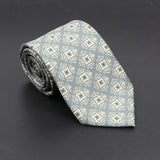 ZONFAZ Soft Bohemian Silk Ties Men's Fashion Polka Dot Necktie