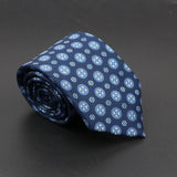 ZONFAZ Soft Bohemian Silk Ties Men's Fashion Polka Dot Necktie