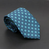 ZONFAZ Soft Bohemian Silk Ties Men's Fashion Polka Dot Necktie