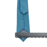 ZONFAZ Soft Suede Solid Color Neckties Skinny Wedding Party Ties