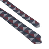 ZONFAZ Soft Wool Cotton Ties Skiny Striped Necktie