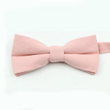 ZONFAZ Solid Candy Color Bowties For Parent - Child Lovely Design Adjustable Bow Ties