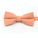 ZONFAZ Solid Candy Color Bowties For Parent - Child Lovely Design Adjustable Bow Ties