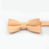 ZONFAZ Solid Candy Color Bowties For Parent - Child Lovely Design Adjustable Bow Ties