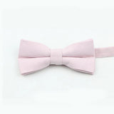 ZONFAZ Solid Candy Color Bowties For Parent - Child Lovely Design Adjustable Bow Ties