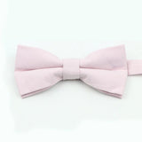 ZONFAZ Solid Candy Color Bowties For Parent - Child Lovely Design Adjustable Bow Ties