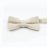 ZONFAZ Solid Candy Color Bowties For Parent - Child Lovely Design Adjustable Bow Ties