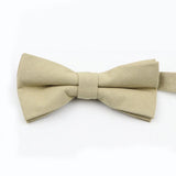 ZONFAZ Solid Candy Color Bowties For Parent - Child Lovely Design Adjustable Bow Ties