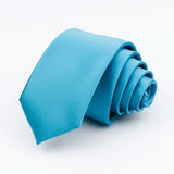 ZONFAZ Solid Color Classical Silk Ties 6cm Width