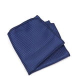 ZONFAZ Solid Color Dot Silk Pocket Square