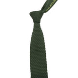 ZONFAZ Solid Color Skinny Knitted Ties