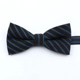 ZONFAZ Solid Color Wool Cotton Bow Tie