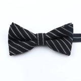 ZONFAZ Solid Color Wool Cotton Bow Tie