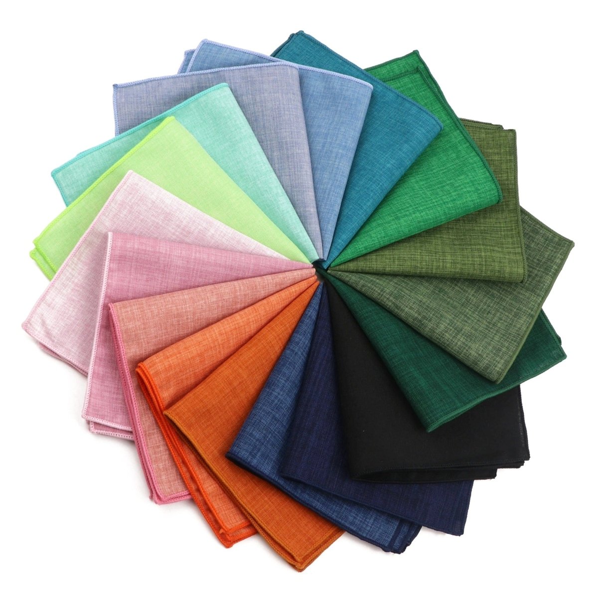 ZONFAZ Solid Cotton Handkerchief