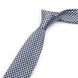 ZONFAZ Solid Silk Necktie Polka Dot Skinny Ties