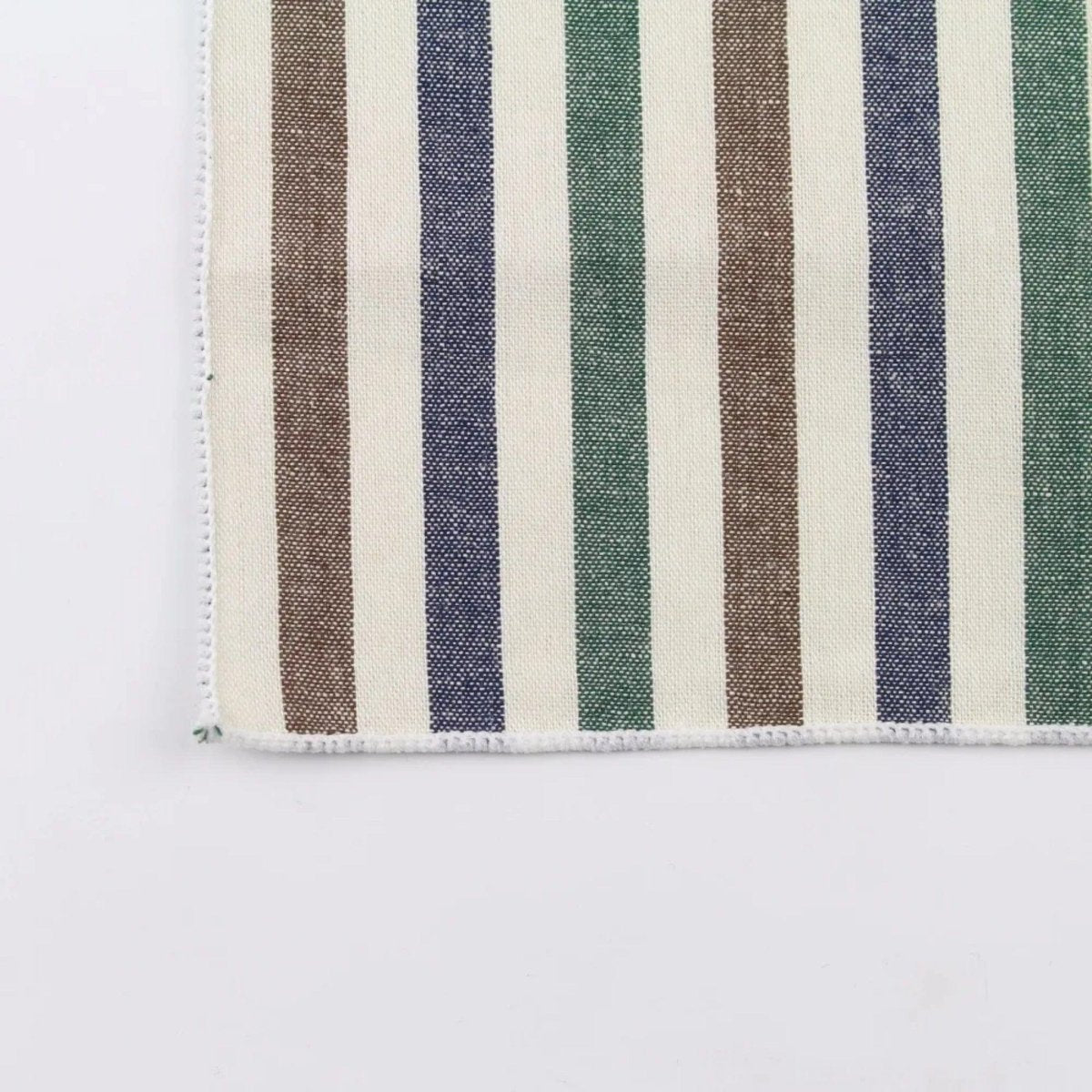 ZONFAZ Striped Plaid Cotton Handkerchiefs