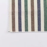 ZONFAZ Striped Plaid Cotton Handkerchiefs