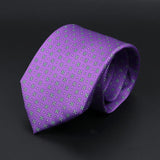 ZONFAZ Super Soft Bohemian Style Dot Silk Tie