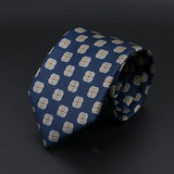 ZONFAZ Super Soft Bohemian Style Dot Silk Tie