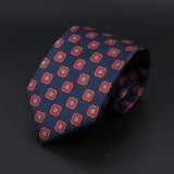 ZONFAZ Super Soft Bohemian Style Dot Silk Tie