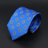 ZONFAZ Super Soft Bohemian Style Dot Silk Tie