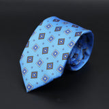 ZONFAZ Super Soft Bohemian Style Dot Silk Tie