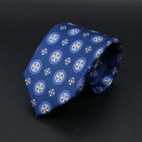 ZONFAZ Super Soft Bohemian Style Dot Silk Tie