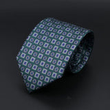 ZONFAZ Super Soft Bohemian Style Dot Silk Tie