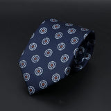 ZONFAZ Super Soft Bohemian Style Dot Silk Tie