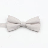 ZONFAZ Super Soft Parent - Child Bowtie for Men Boy Classic Solid Bow Tie