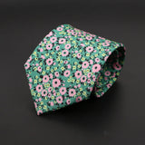 ZONFAZ Super Soft Widen 9cm Jacquard Imitation Silk Ties