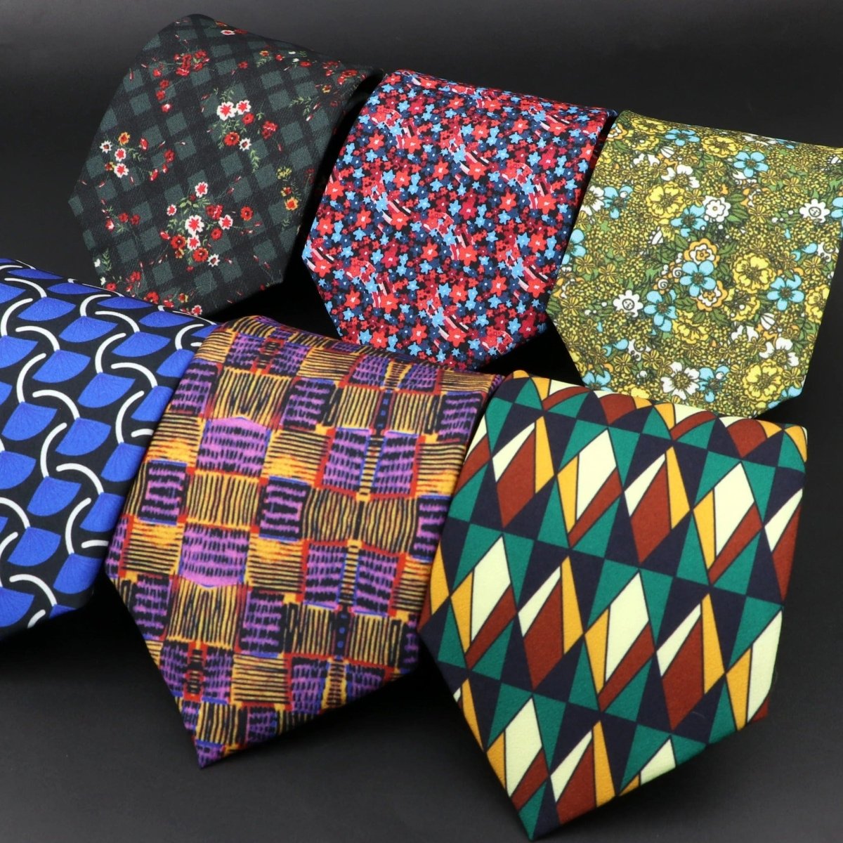 ZONFAZ Super Soft Widen 9cm Jacquard Imitation Silk Ties