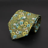 ZONFAZ Super Soft Widen 9cm Jacquard Imitation Silk Ties