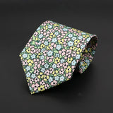 ZONFAZ Super Soft Widen 9cm Jacquard Imitation Silk Ties