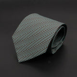 ZONFAZ Super Soft Widen 9cm Jacquard Imitation Silk Ties