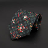 ZONFAZ Super Soft Widen 9cm Jacquard Imitation Silk Ties