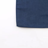 ZONFAZ Two Sides Solid Color Micro Suede Handkerchief