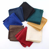 ZONFAZ Two Sides Solid Color Micro Suede Handkerchief