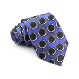 ZONFAZ Vintage Imitation Silk Ties Men's Fashion 8cm Graffiti Painting Necktie