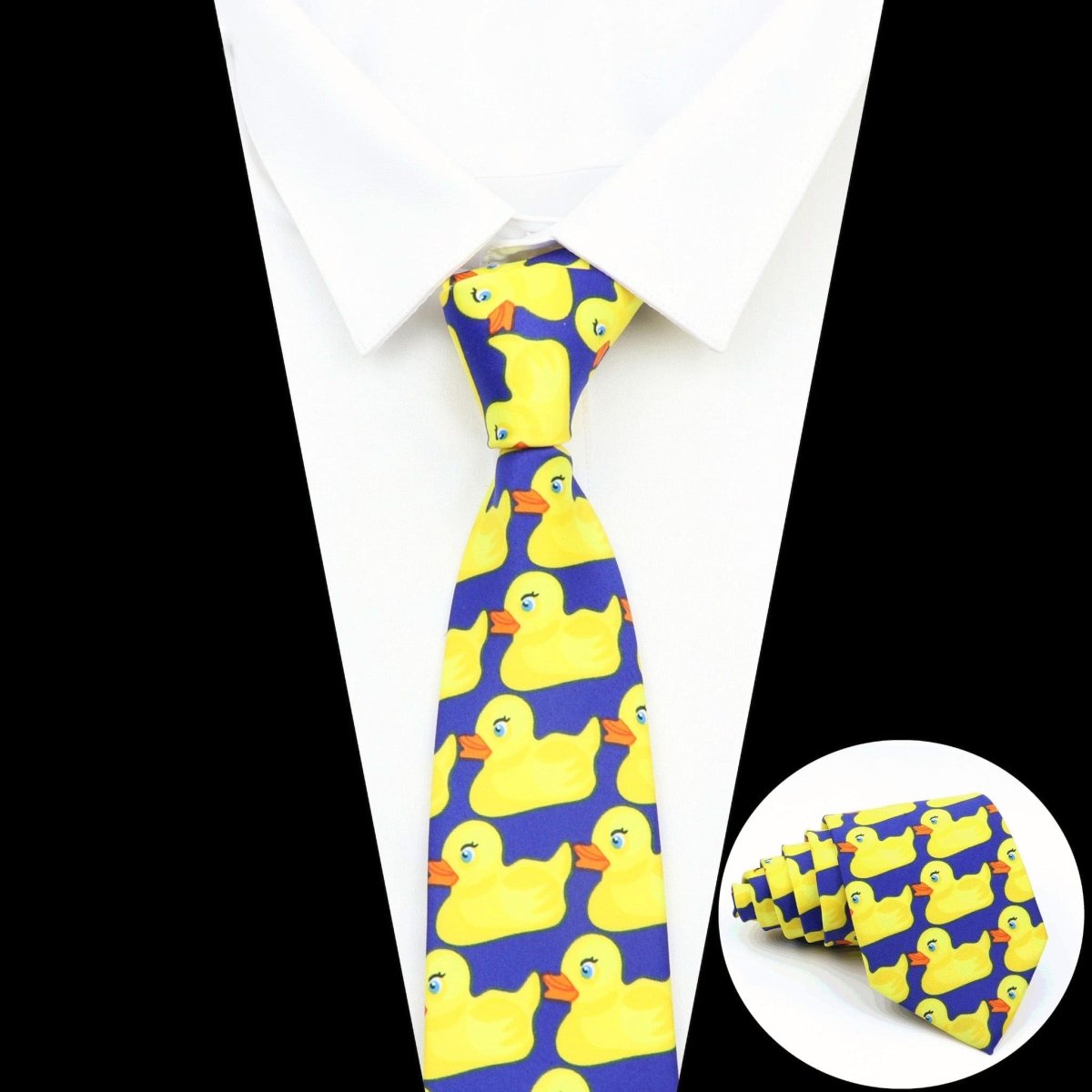 ZONFAZ Yellow Rubber Duck Ties