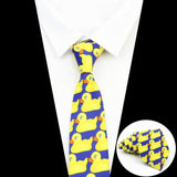 ZONFAZ Yellow Rubber Duck Ties