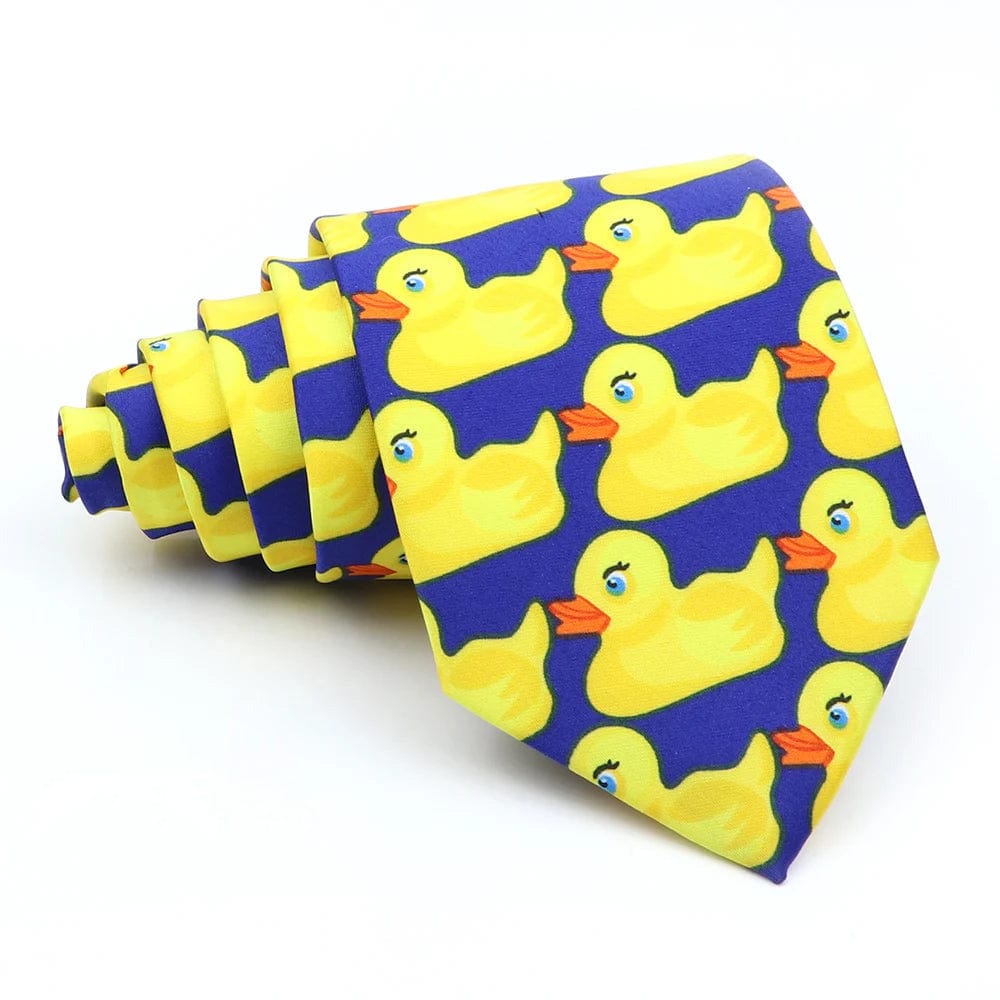 ZONFAZ Yellow Rubber Duck Ties