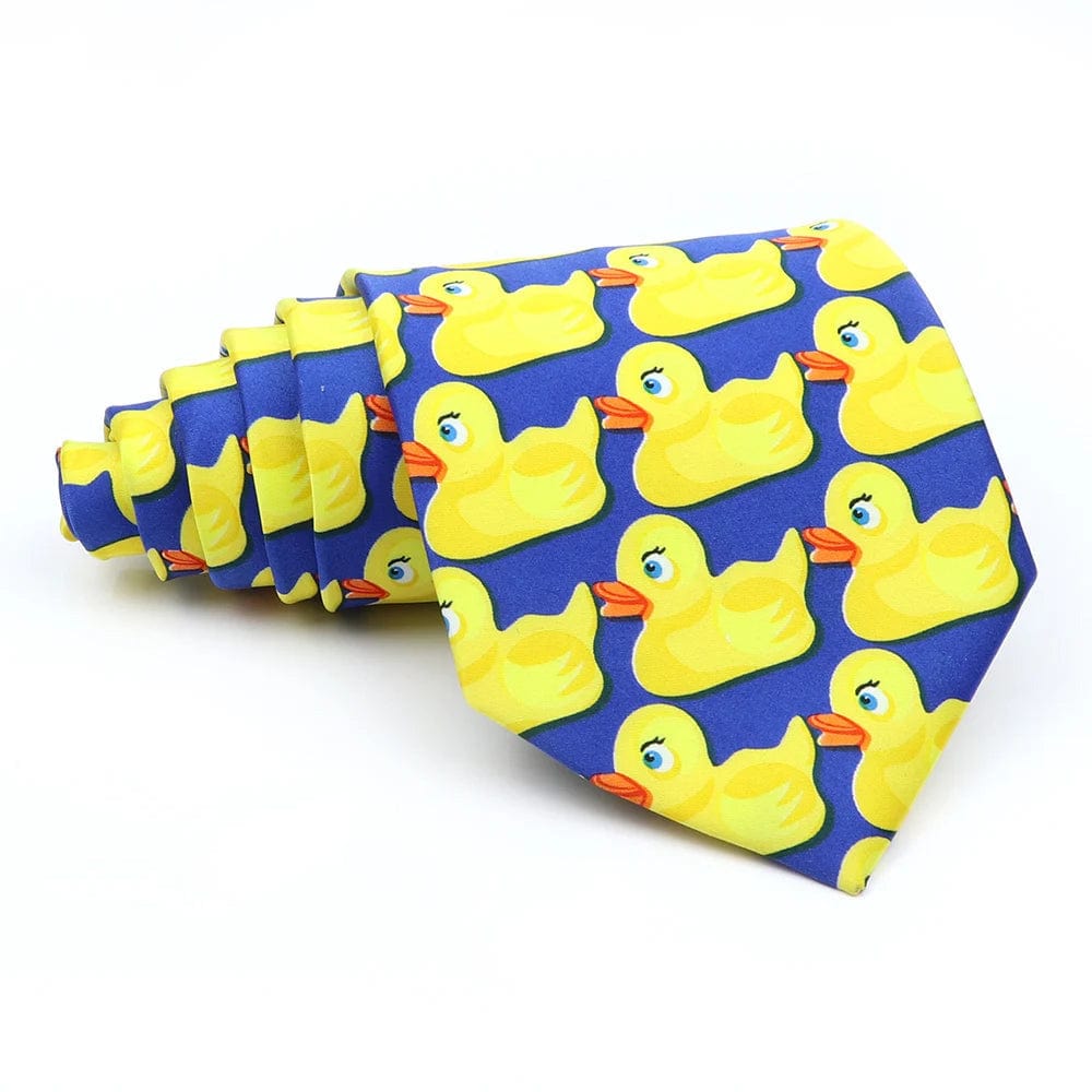 ZONFAZ Yellow Rubber Duck Ties